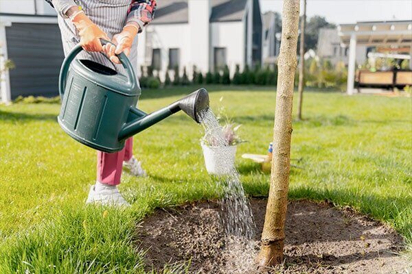 Watering Trees